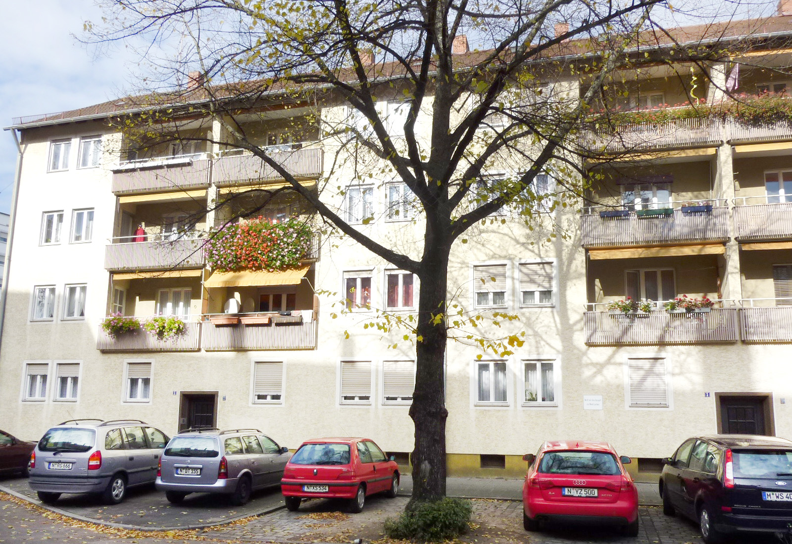 Sanierung einer Wohnanlage in Nürnberg 2